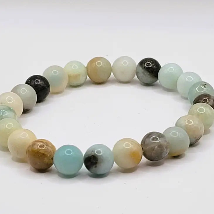 Amazonite Healing Stone Bracelet 8 mm Beads