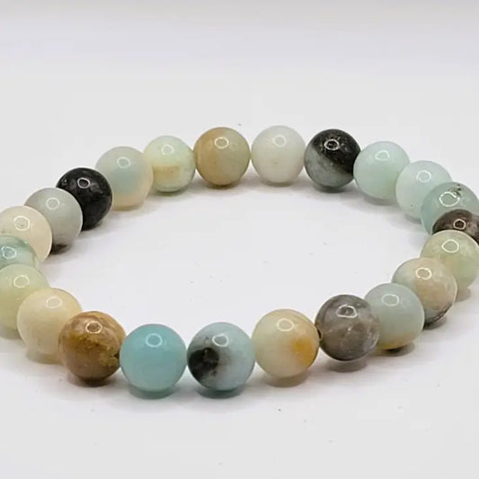 Amazonite Healing Stone Bracelet 8 mm Beads