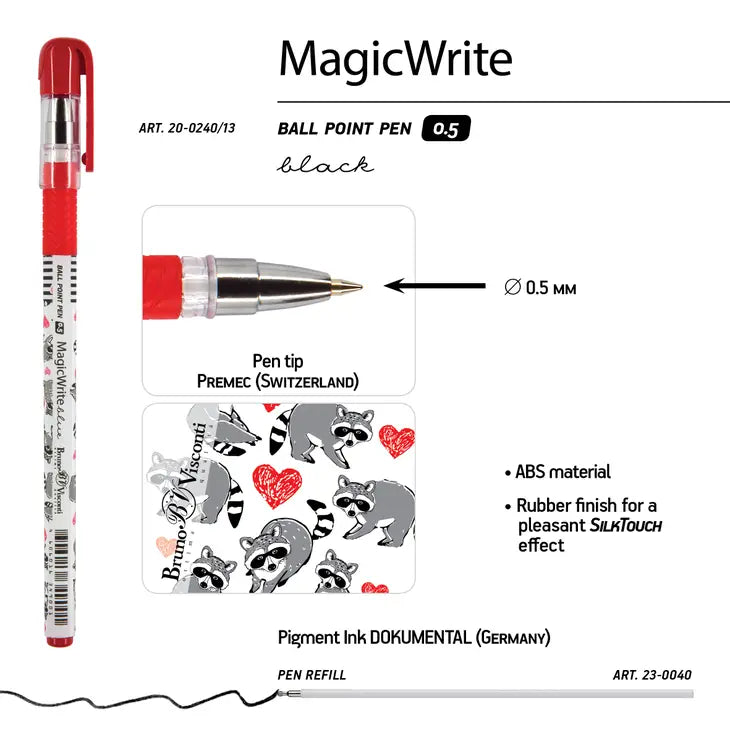 Racoon Pen - MagicWrite