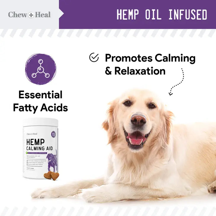 Hemp Calming Aid Anxiety Supplement