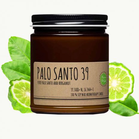 Palo Santo Candle - with Bergamot