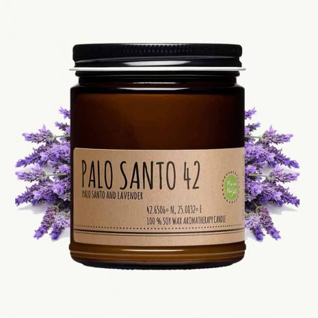 Palo Santo Candle - with Lavender